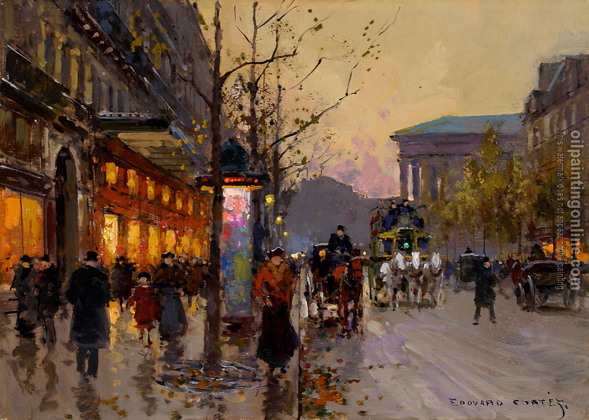 Edouard Cortes - Boulevard de la Madeleine